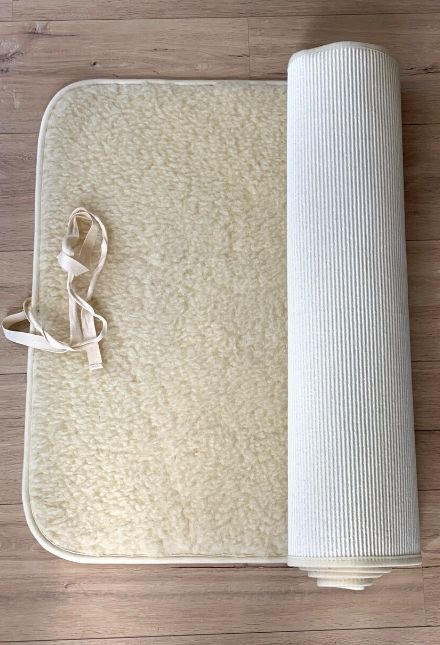 Tapis de yoga en laine Yogom