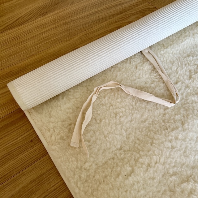 Tapis de yoga en laine Yogom