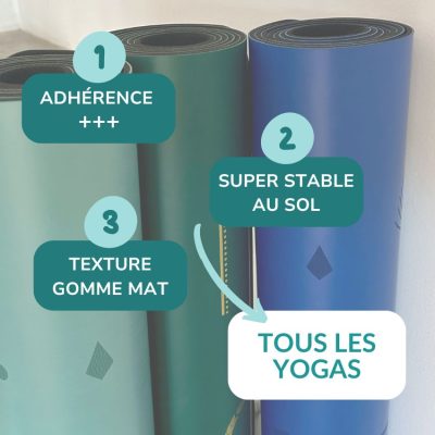 Tapis de yoga antidérapant Star Yogom bénéfices produits