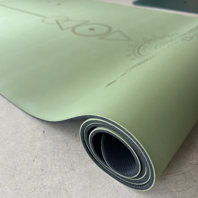 Tapis de yoga Star Samadhi kaki or 2