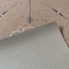 Tapis De Yoga écologique En Daim Végétalien Seseses – Naturel, Antidérapant, Neuf