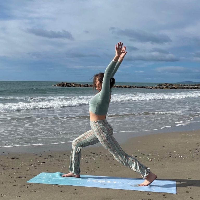 Tapis De Yoga De Voyage Les Mills – Gris, Neuf Sous Blister