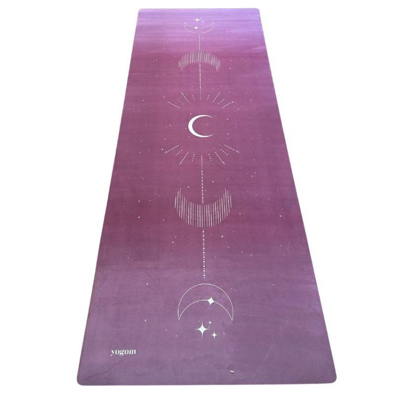 Tapis de yoga Performance Lune rose Yogom