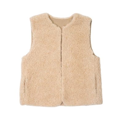 Gilet sans manche en laine