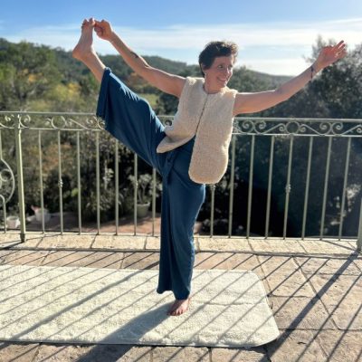 combinaison et gilet sans manche en laine Yogom