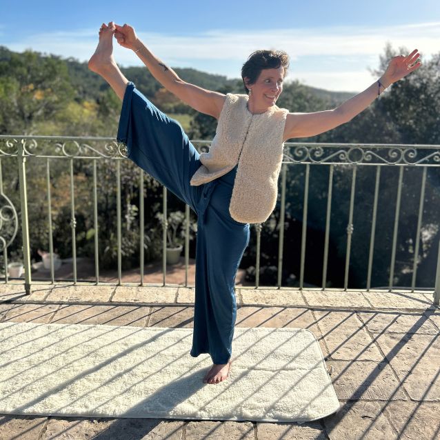 combinaison et gilet sans manche en laine Yogom