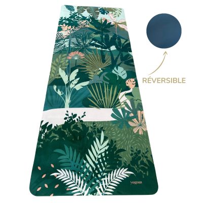 Tapis de yoga et pilates Performance Confort Tropical Yogom
