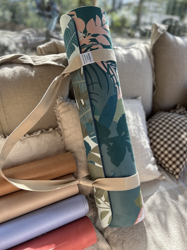 Tapis de yoga et pilates Performance Confort Tropical Yogom