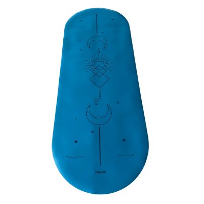 Tapis de yoga Star Solaire Bleu Yogom