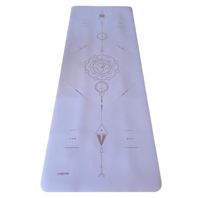 Tapis de yoga Star Om parme Yogom