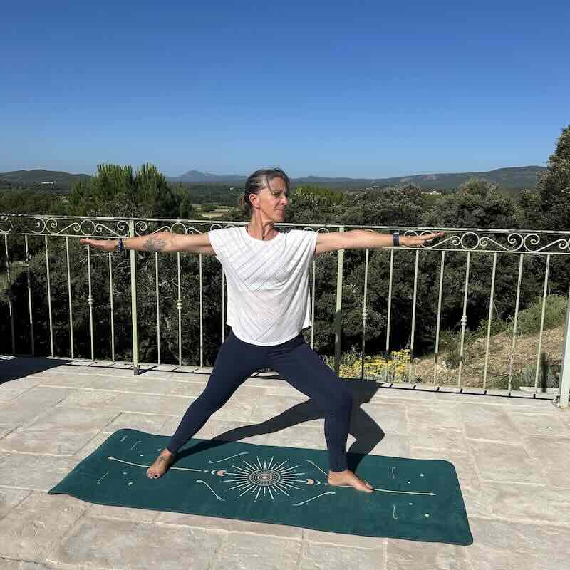 Tapis de yoga et pilates Performance Confort Astra canard Yogom