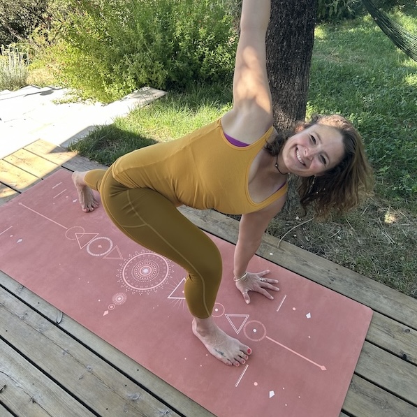 Tapis de yoga Performance Samadhi terracota Yogom