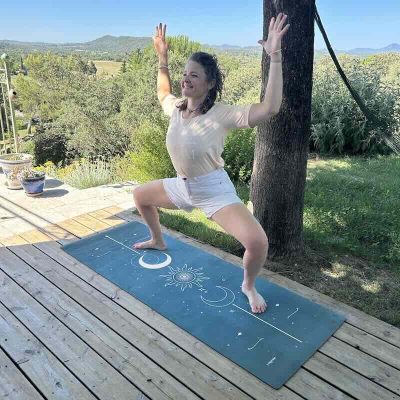 Tapis de yoga fitness Performance Solaire foncé Tapis de yoga fitness Performance Solaire foncé